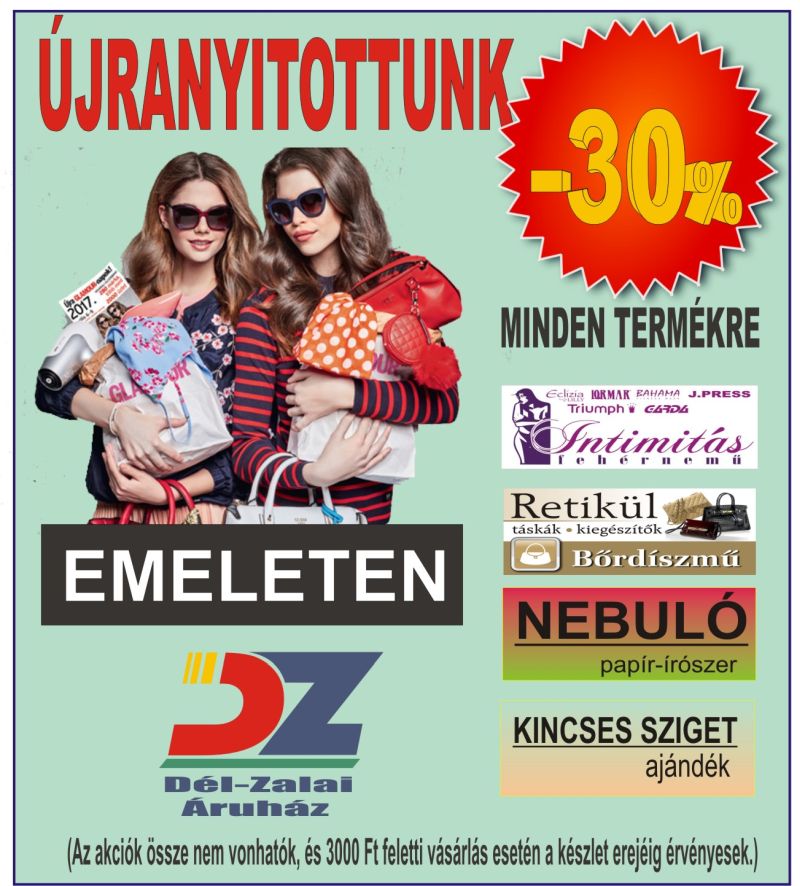 Újranyitottunk!