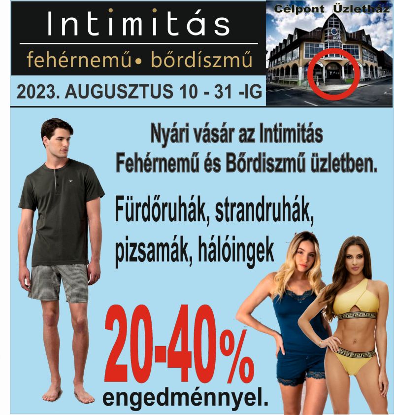 Nyári vásár! Akció, vásár